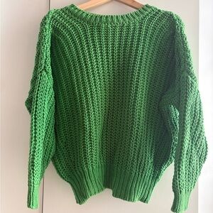 Babaa no 18 jumper in wild fern